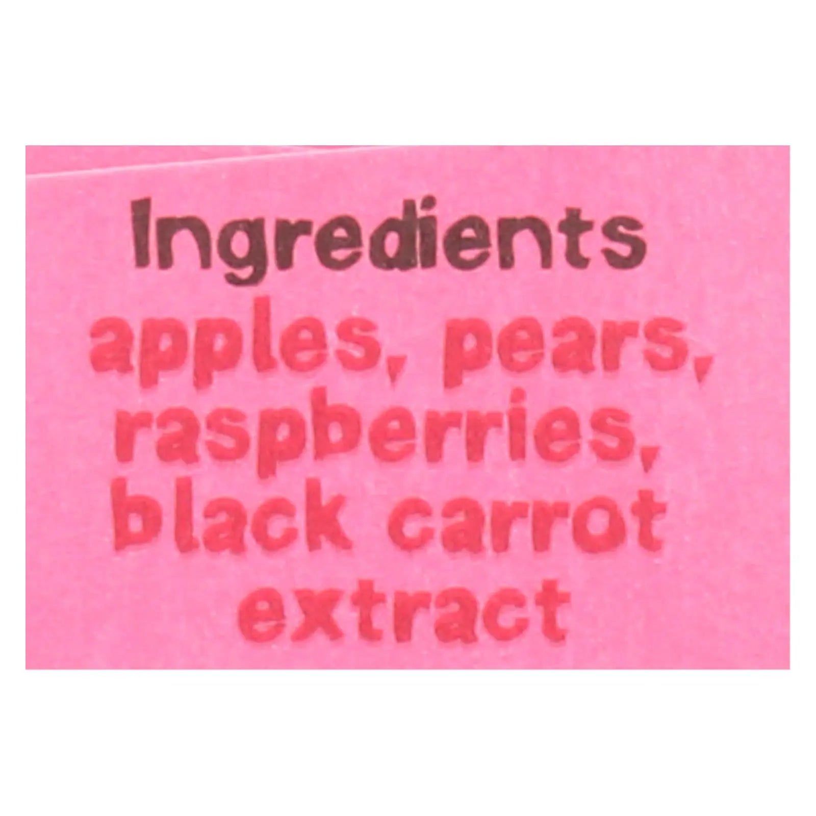 Bear Real Fruit Yoyo Snack - Raspberry - Case Of 6 - 3.5 Oz. Bear