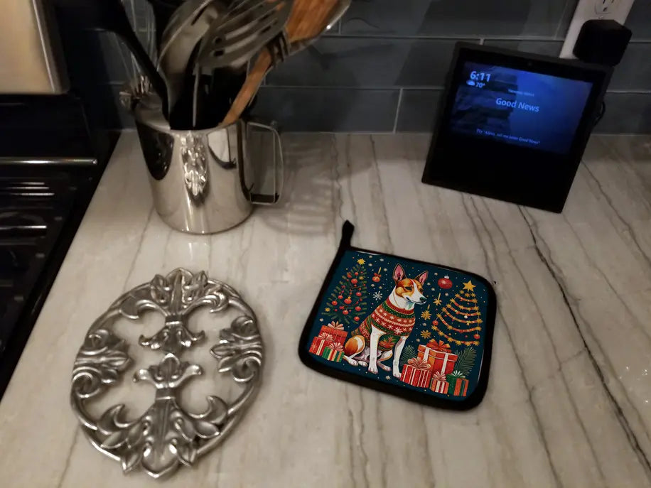 Bearded Collie Christmas Foam Coasters Caroline's Treasures