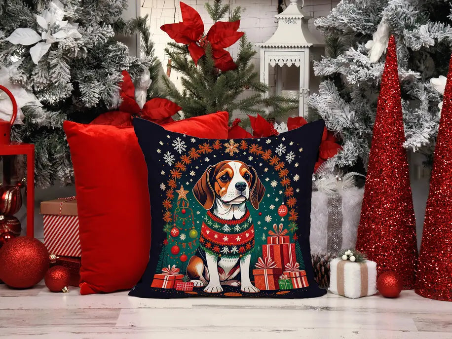 Bearded Collie Christmas Foam Coasters Caroline's Treasures