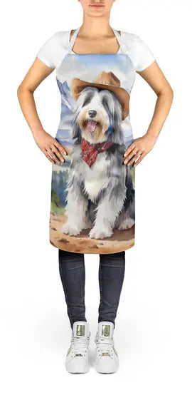 Bearded Collie Cowboy Welcome Apron Caroline's Treasures