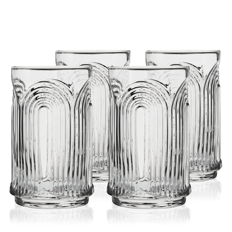 Beau Highball Glasses by Viski (set of 4) Viski