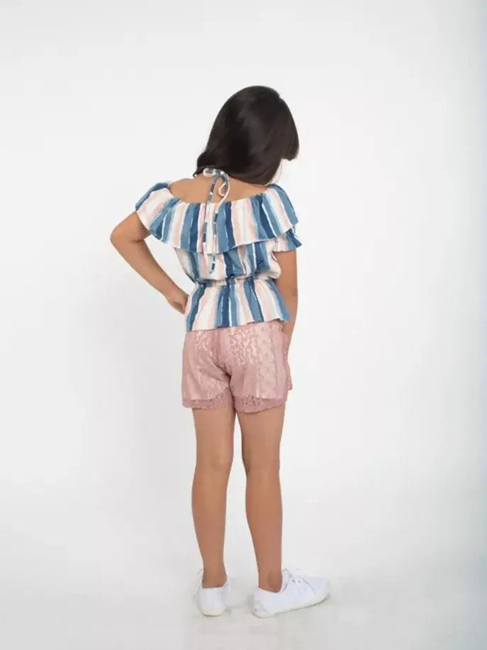 Beau-Tie Lace Shorts Tru Luv