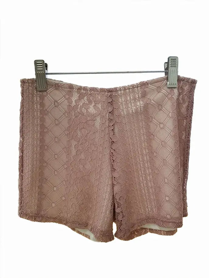 Beau-Tie Lace Shorts Tru Luv