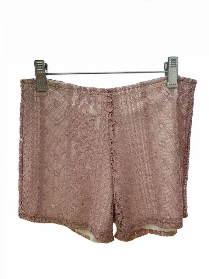 Beau-Tie Lace Shorts Tru Luv