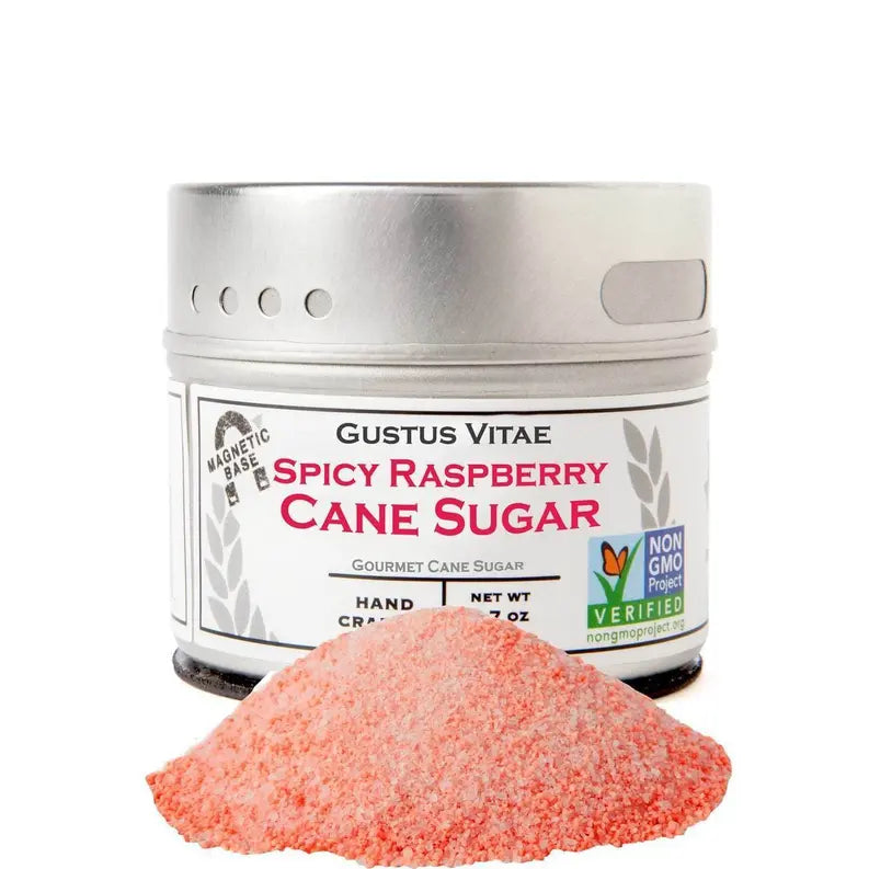 Beauty Fruit Cane Sugars - 3 Pack Artisan Infused Cane Sugars Collection Gustus Vitae