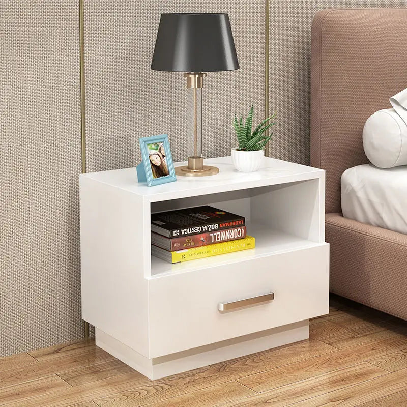 Bedroom Bedside Table Nordic Furniture Living Room Lockers Modern Simplicity Coffee Table Side Table TV Side White Table A1 Grid