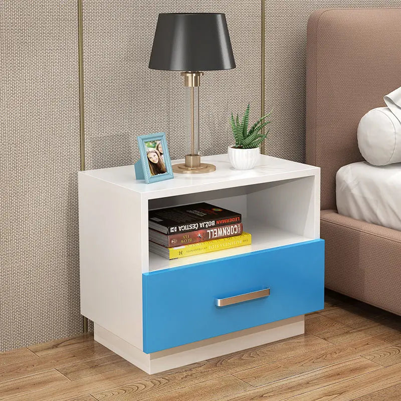 Bedroom Bedside Table Nordic Furniture Living Room Lockers Modern Simplicity Coffee Table Side Table TV Side White Table C1 Grid