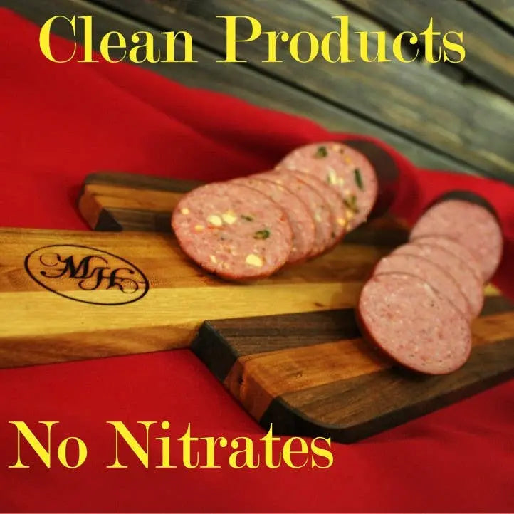 Beef Garlic Summer Sausage Master's Hand BBQ