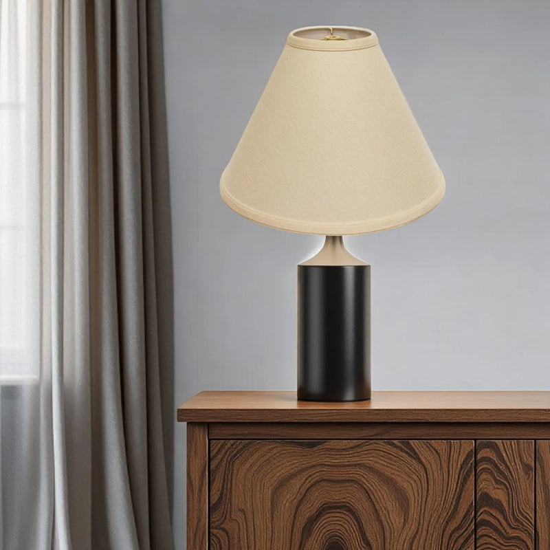 Beige Linen Cone Lamp Shade Homeroots Lighting