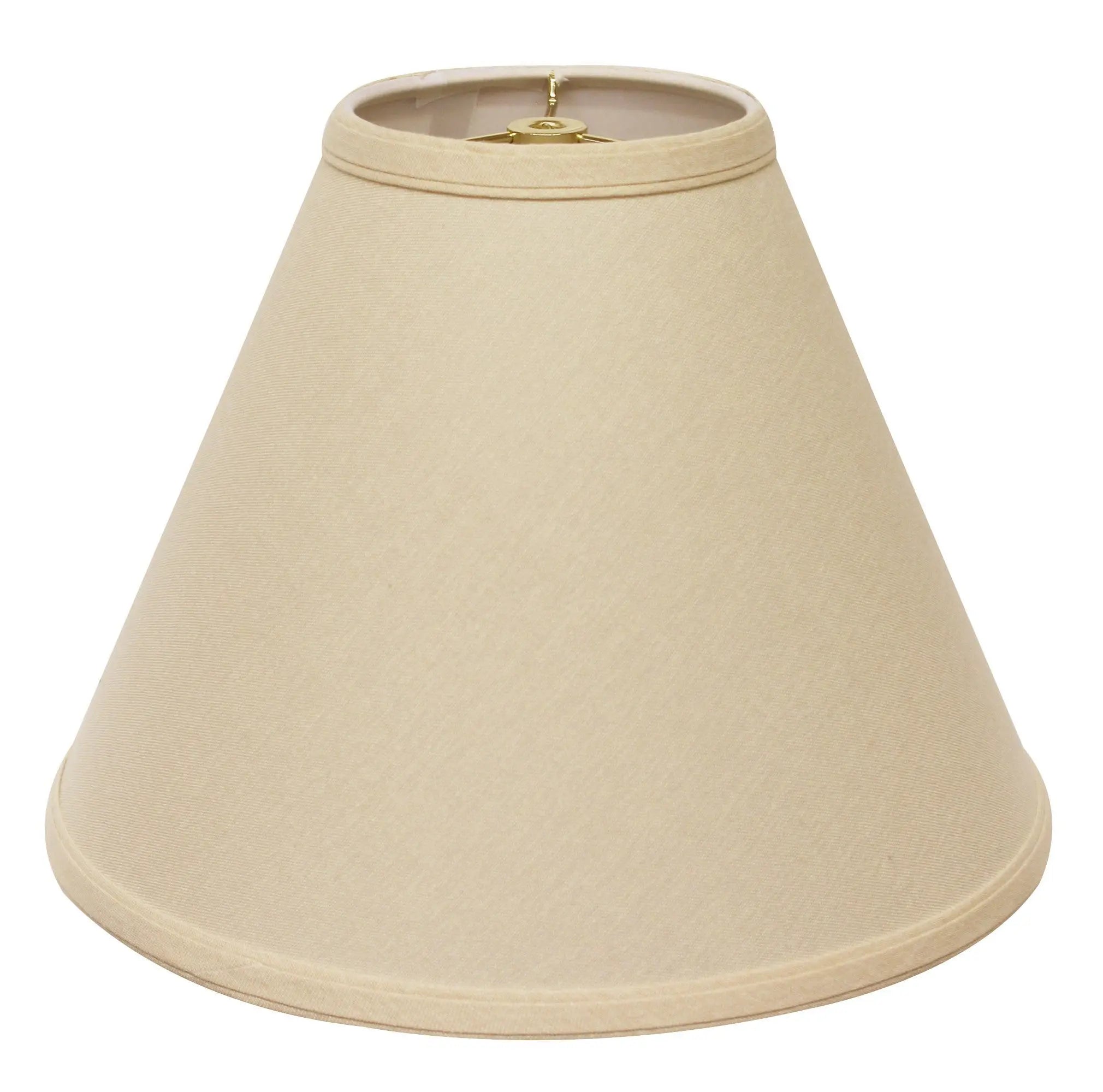 Beige Linen Cone Lamp Shade Homeroots Lighting