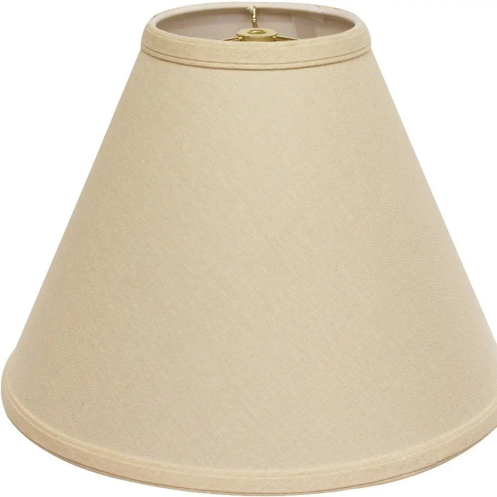 Beige Linen Cone Lamp Shade Homeroots Lighting