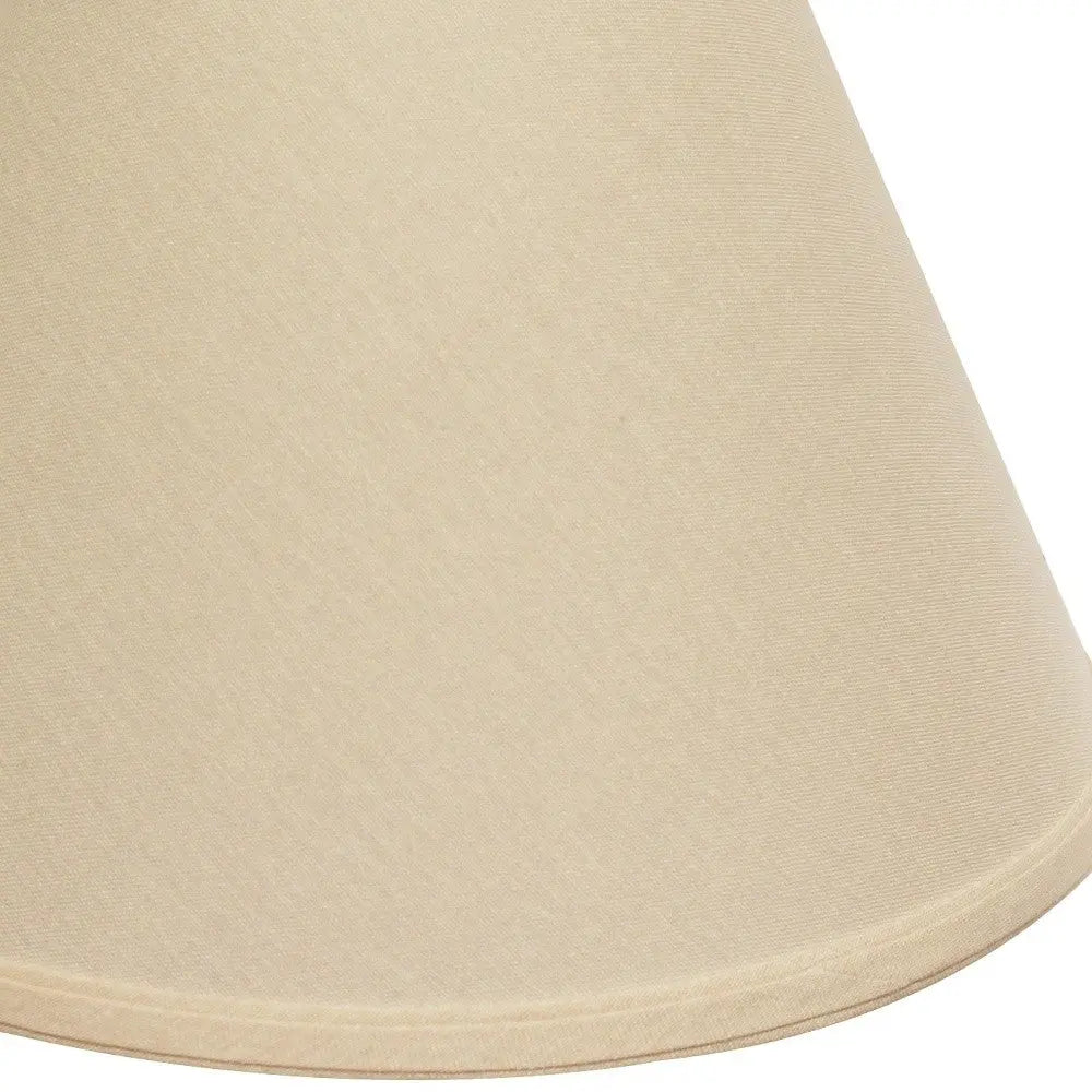 Beige Linen Cone Lamp Shade Homeroots Lighting