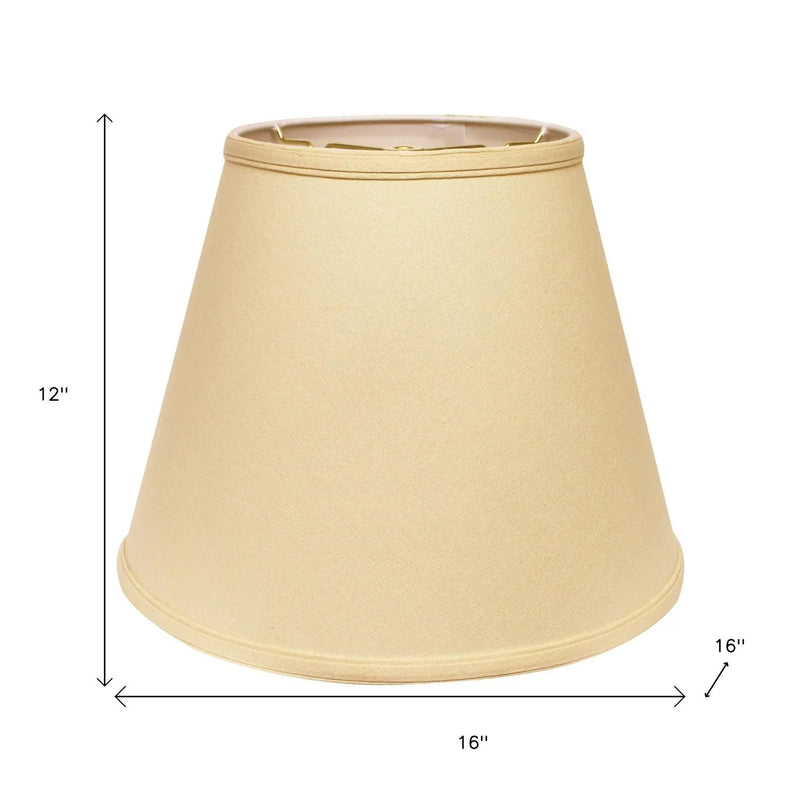 Beige Linen Empire Lamp Shade Homeroots Lighting