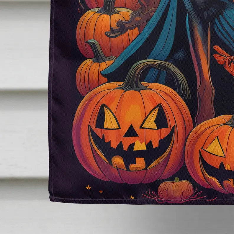 Belgian Malinois Witchy Halloween House Flag Caroline's Treasures