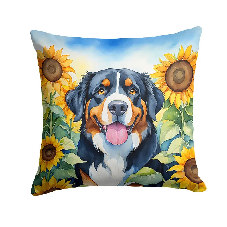 Belgian Malinois in Sunflowers Pair of Pot Holders Caroline's Treasures