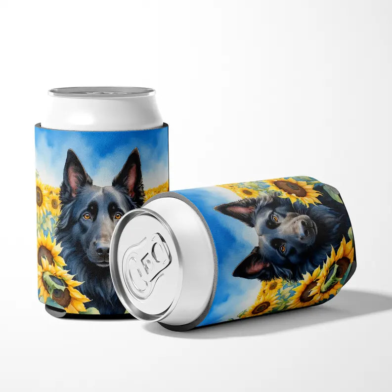 Belgian Malinois in Sunflowers Pair of Pot Holders Caroline's Treasures