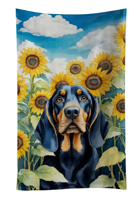 Belgian Malinois in Sunflowers Pair of Pot Holders Caroline's Treasures