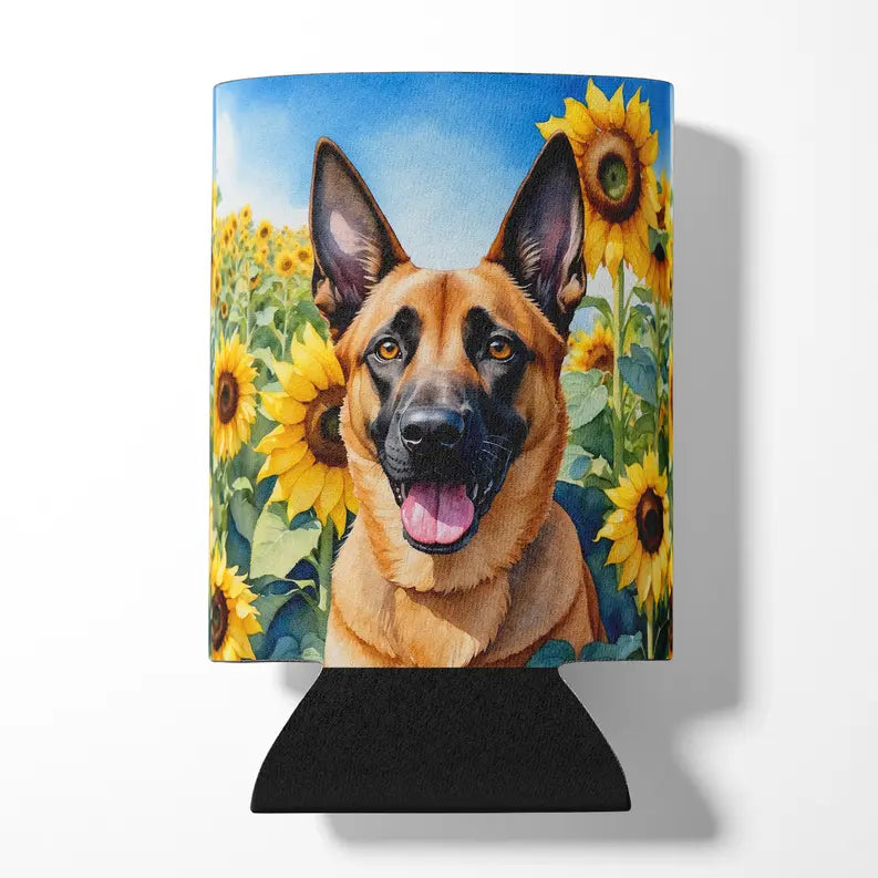 Belgian Malinois in Sunflowers Pair of Pot Holders Caroline's Treasures