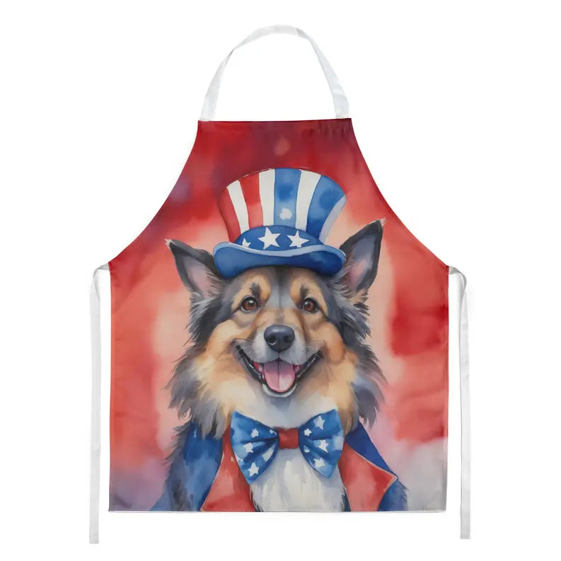 Belgian Tervuren Patriotic American Apron Caroline's Treasures