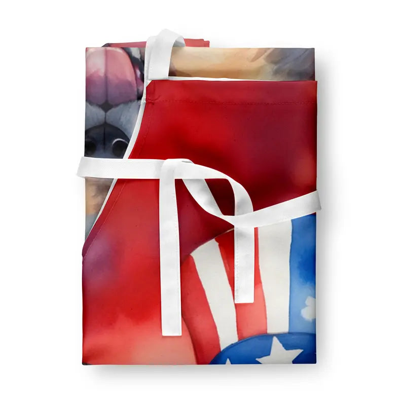 Belgian Tervuren Patriotic American Apron Caroline's Treasures