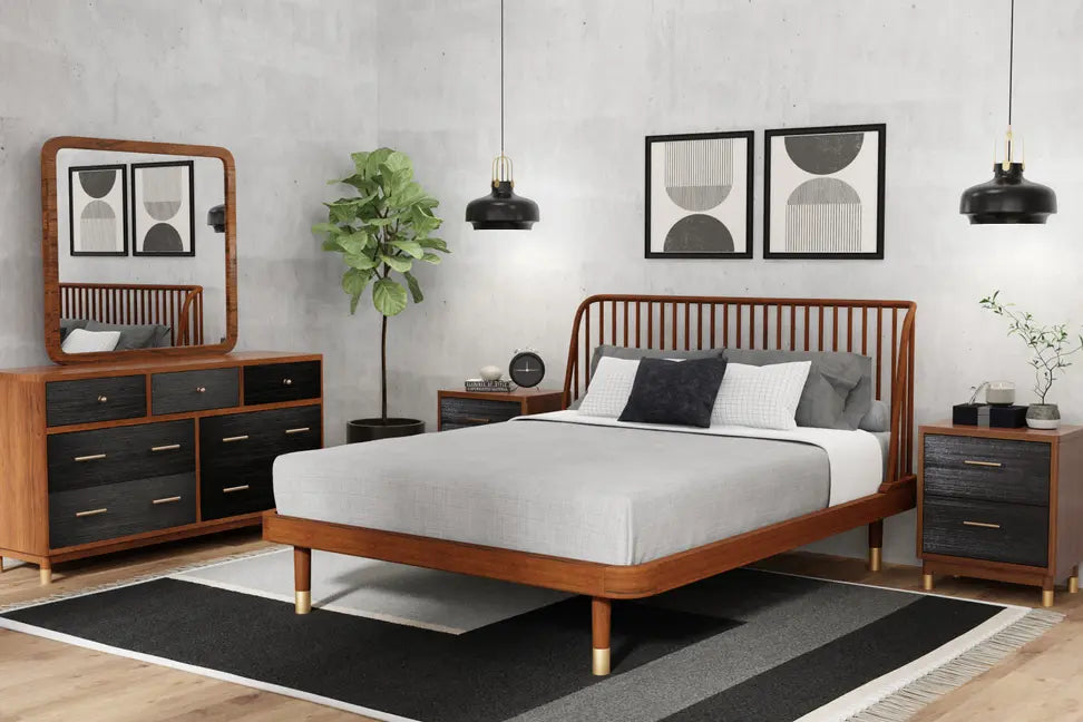 Belham 2 Drawer Nightstand Alpine Furniture
