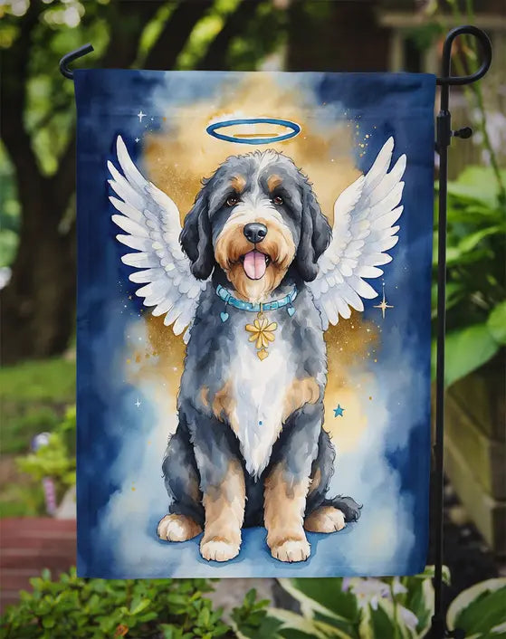 Bernedoodle My Angel Garden Flag Caroline's Treasures