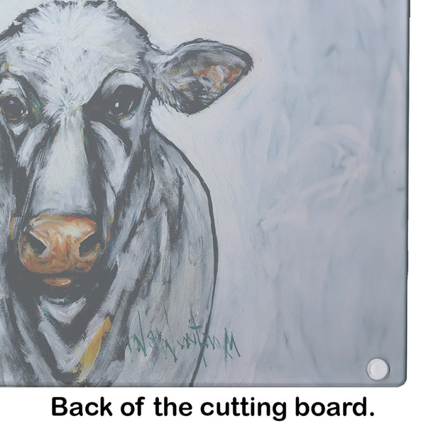Bessie the Cow Glass Cutting Board Caroline's Treasures