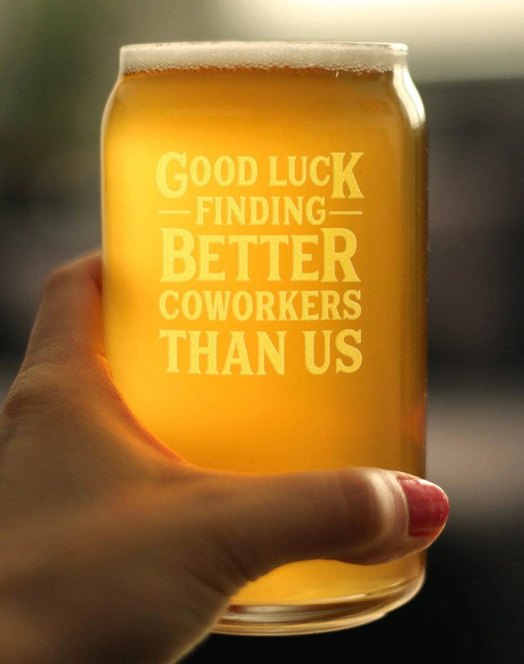 Better Coworkers Beer Can Pint Glass Coworkers Leaving Gifts Bevvee
