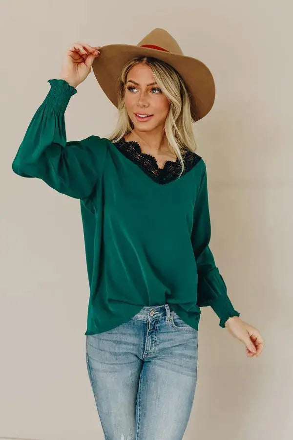 Betty's Little Blouse Stay Warm in Style
