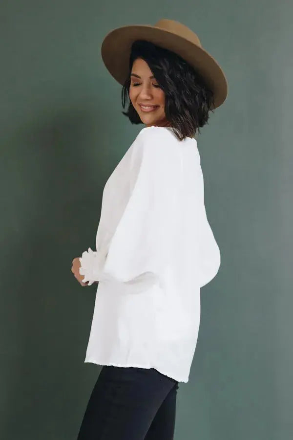 Betty's Little Blouse Stay Warm in Style