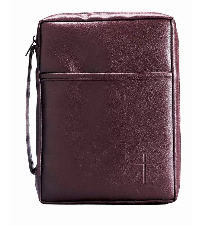 Bibl Cov Burgandy W/ Handle Sm Dicksons Inc