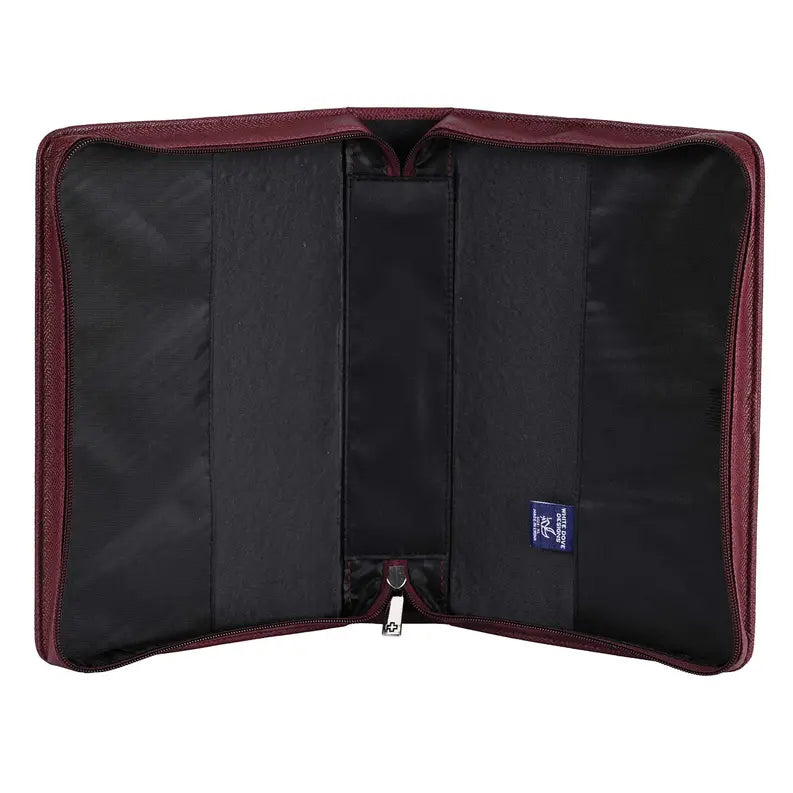 Bible Case Cross John 3:16 Burgundy XL Dicksons Inc