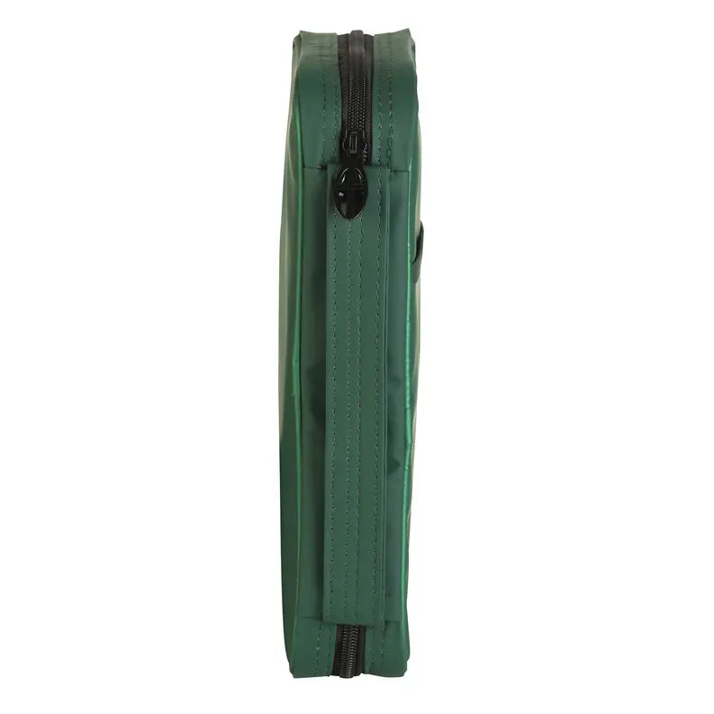 Bible Cover Green With Cross Dicksons Inc