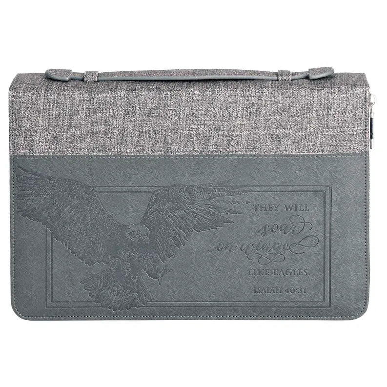 Bible Cover They Will Soar On Wings XL Dicksons Inc