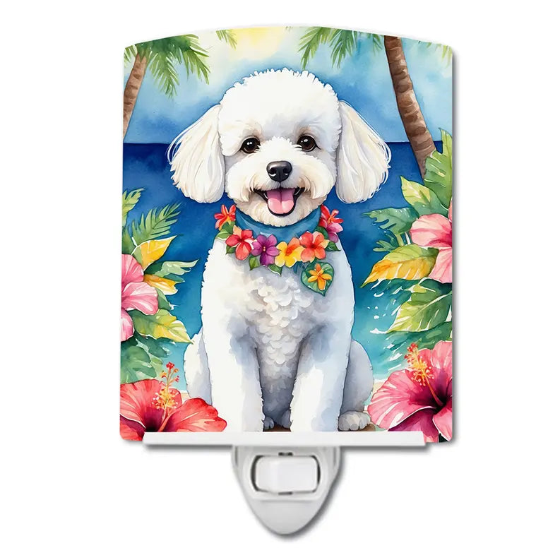 Bichon Ceramic Night Light Caroline's Treasures