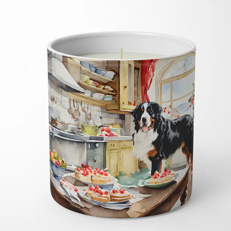 Bichon Frise Christmas Cookies Decorative Soy Candle Caroline's Treasures