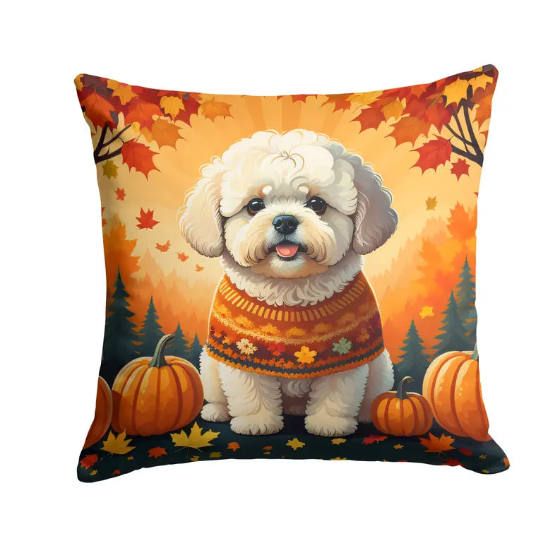 Bichon Frise Fall Pair of Pot Holders Caroline's Treasures