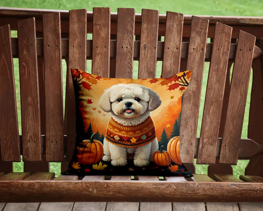 Bichon Frise Fall Pair of Pot Holders Caroline's Treasures