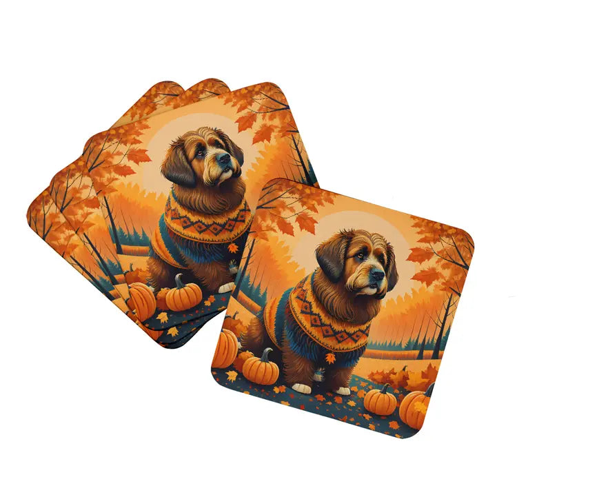 Bichon Frise Fall Pair of Pot Holders Caroline's Treasures