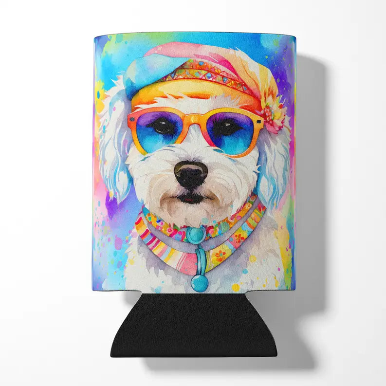 Bichon Frise Hippie Dawg Pair of Pot Holders Caroline's Treasures
