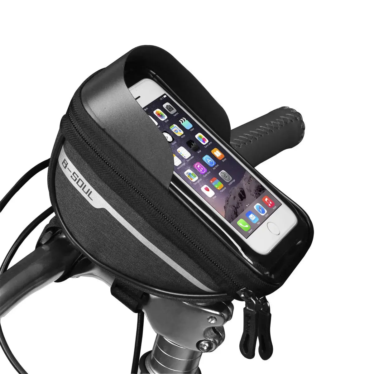 Bicycle Bag Can Hold Mobile Phones Installed on Bicycles Convenient and Easy to Use GreatEagleInc