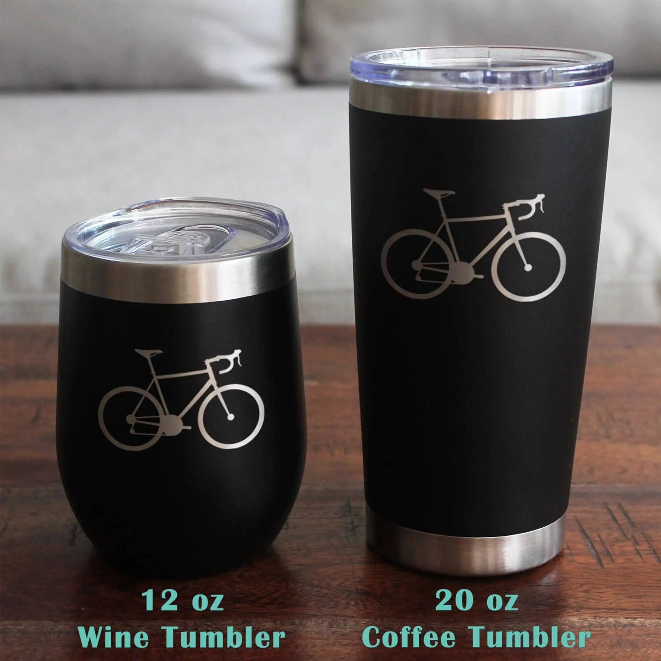 Bicycle Whiskey Rocks Glass - Road Biking Gifts and Decor Bevvee