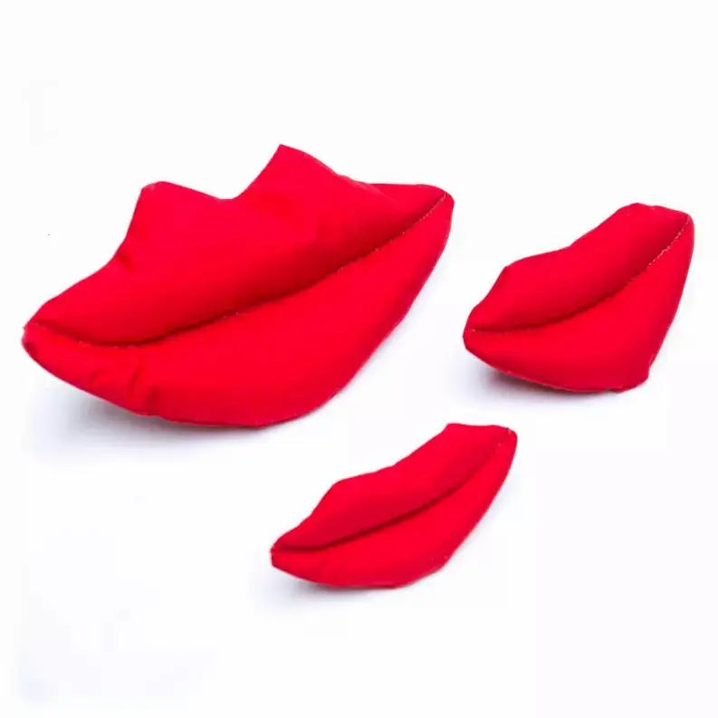 Big Red Lips Dog Toy - Medium American Dog