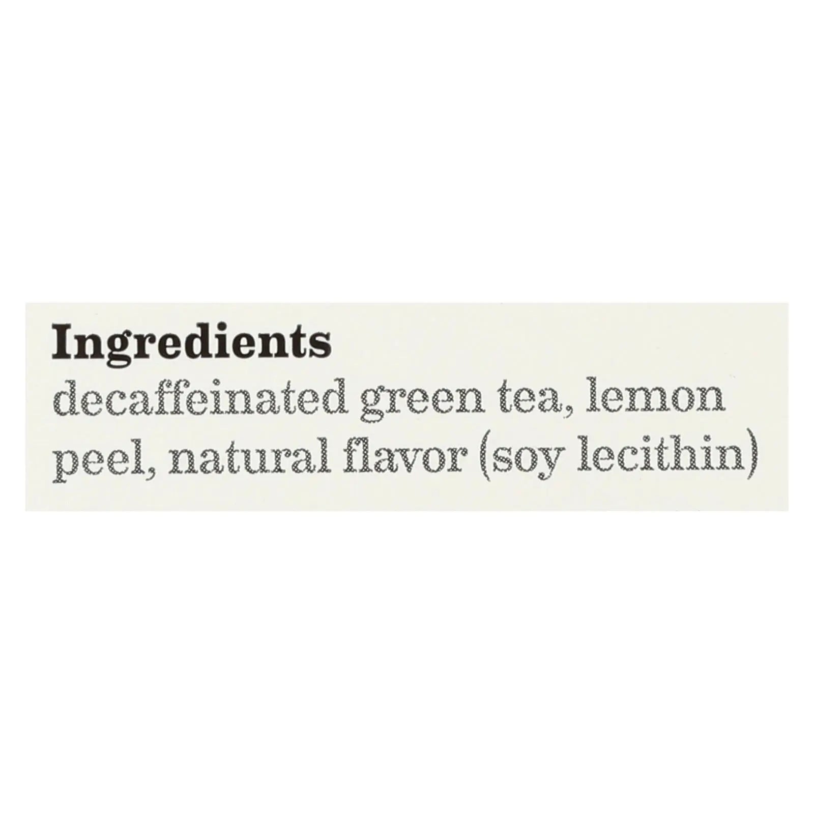 Bigelow Tea Decaffeinated Tea - Green Tea With Lemon - Case Of 6 - 20 Bag Bigelow Tea