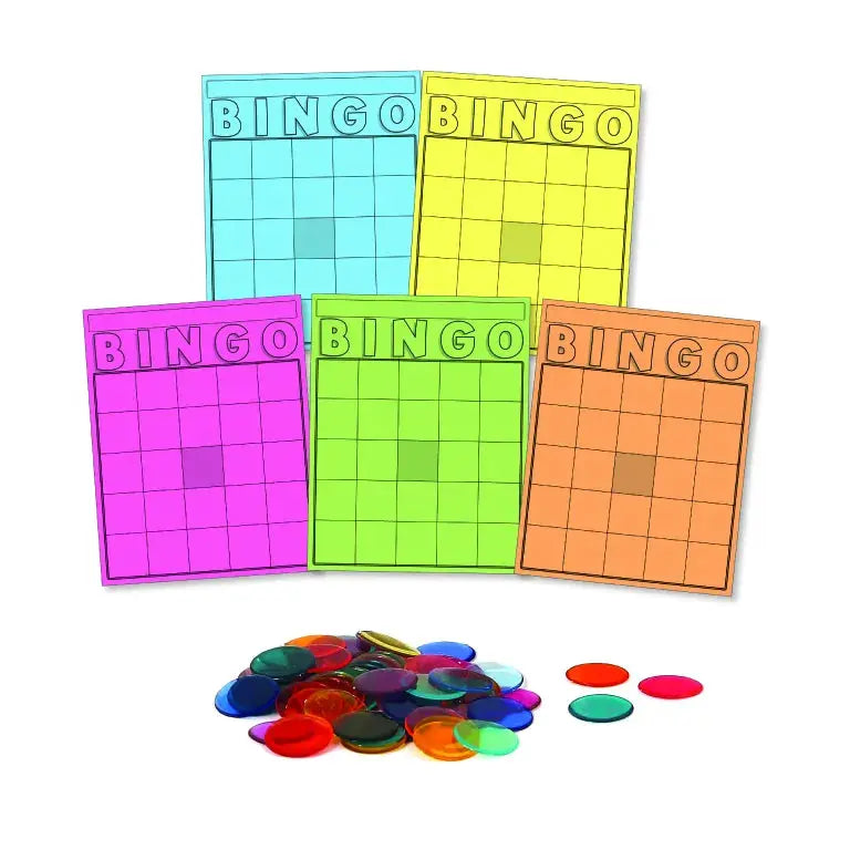Bingo Card and Counters Set Hygloss Products