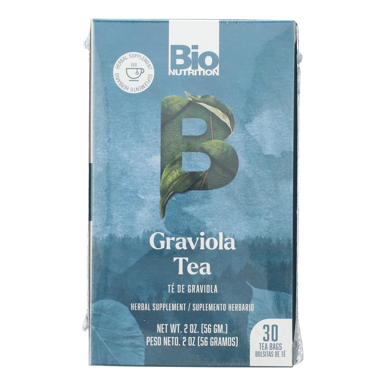 Bio Nutrition - Inc Tea - Graviola - 30 Bags Bio Nutrition