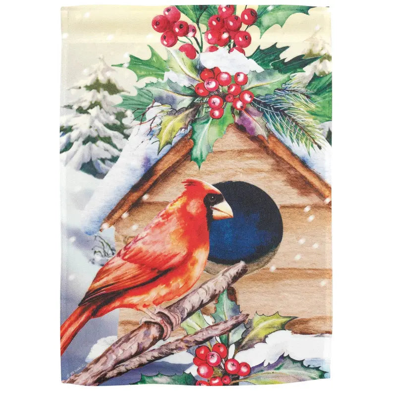 Bird With Birdhouse Garden Print Flag Dicksons Inc