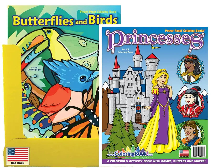 Birds Princesses Coloring Books Really Big Coloring Books