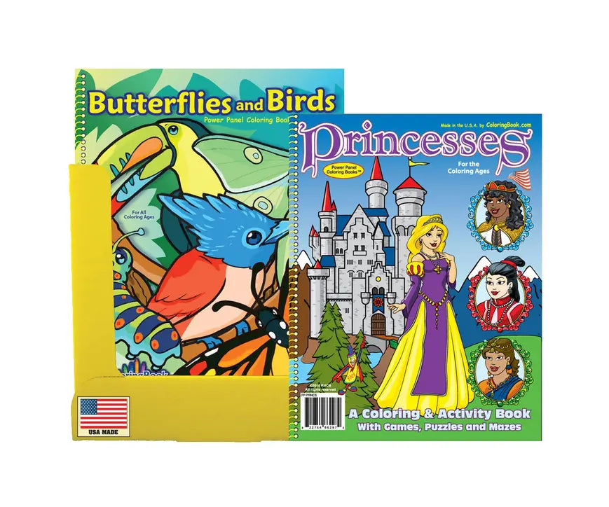 Birds Princesses Coloring Books Really Big Coloring Books