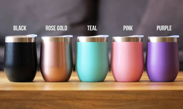 Bites the Dust Insulated Wine Tumbler - Funny Gifts Bevvee